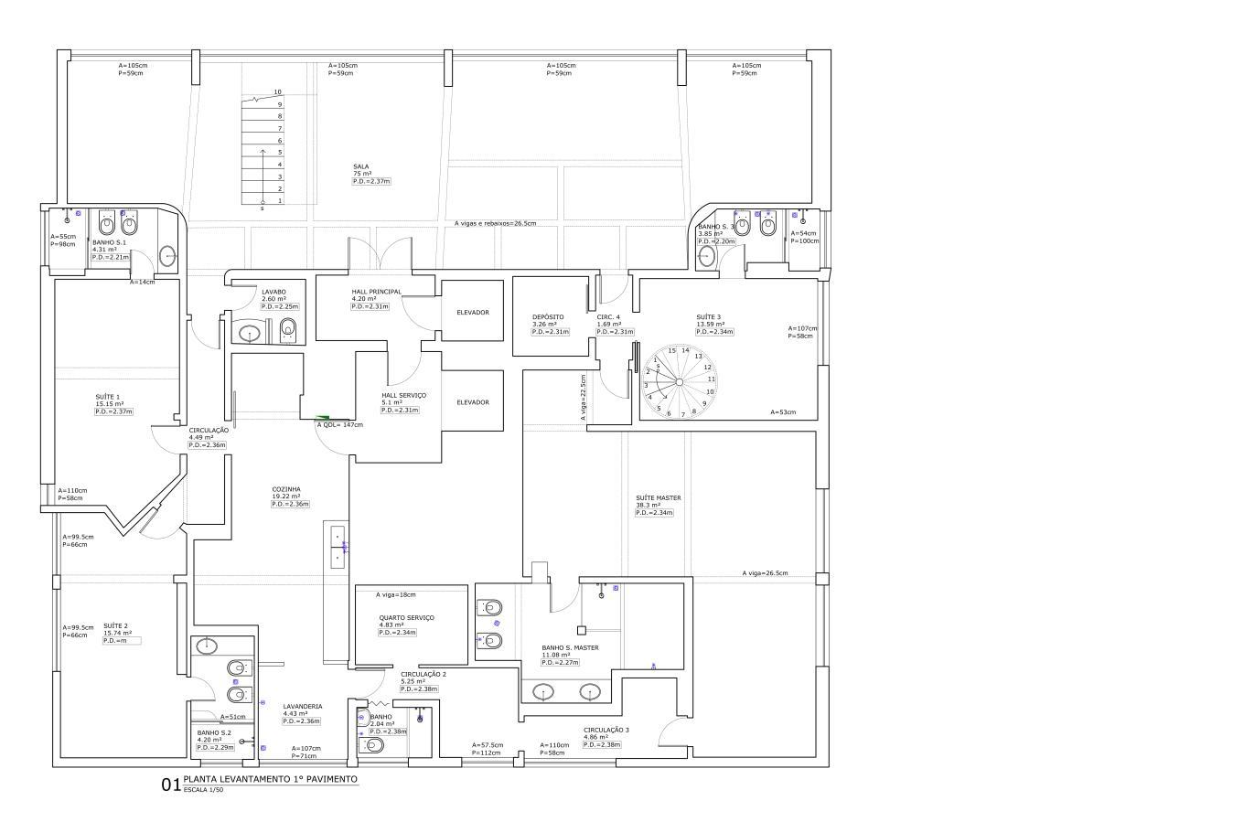 Cobertura, 4 quartos, 567 m² - Foto 7